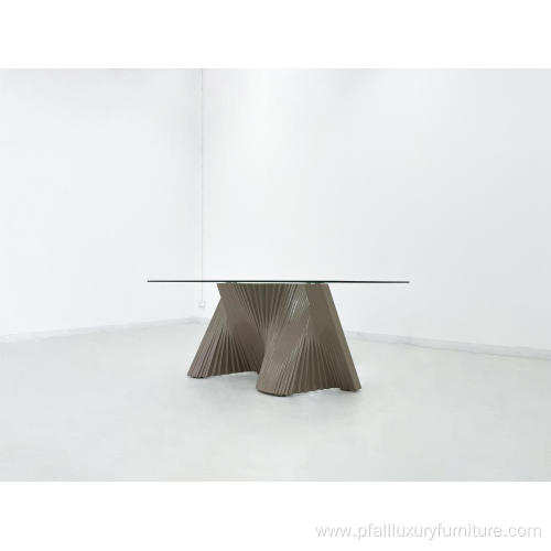 Modern special shape dining table